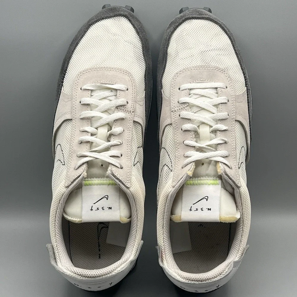 2020 Nike Daybreak Type White Gray Running Shoes - Men's Size 12‎ USED